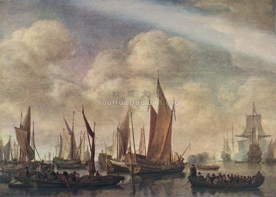 Visit of Frederick Hendriks II to Dordrecht - 西蒙·德·维里格尔